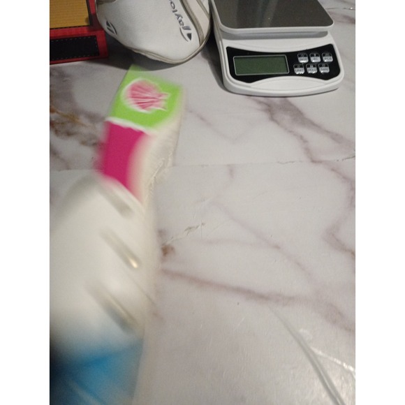 Dr. Scholl's Vintage Wooden Sandal Hand Painted Shells Women's Rare Collectible - Picture 15 of 16